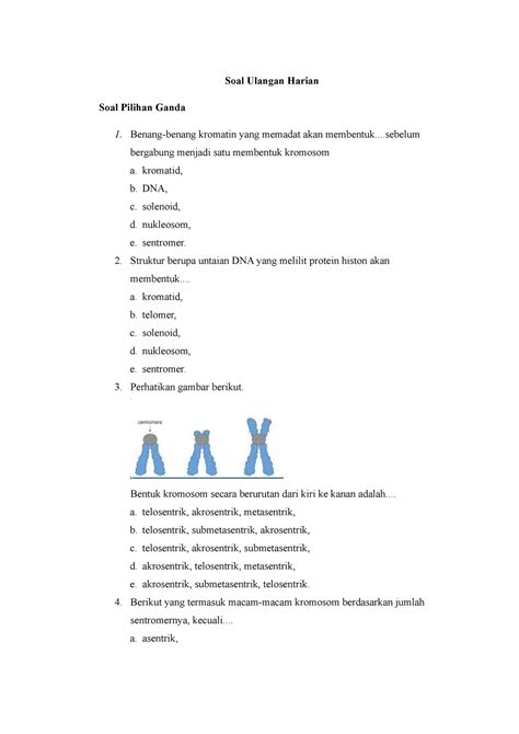 soal substansi genetika  BAHAN GENETIK DAN REPLIKASI DNA