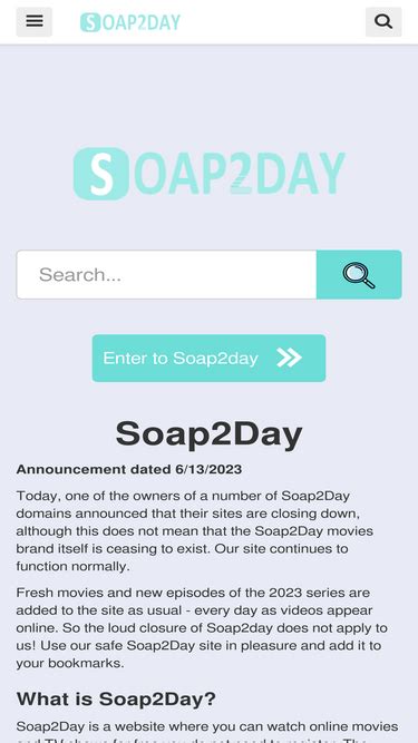 soap2daya  All the same, rules apply when you use Soap2Day to watch your favourite TV shows