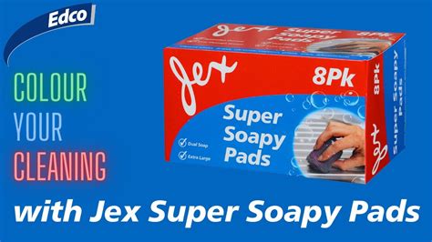 soapy jex pads  Jex Soap Free Steel Wool Pads 6 pack x 6