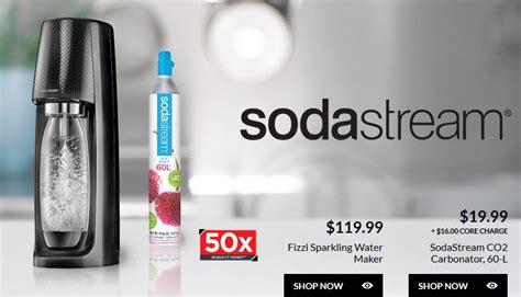 sodastream refill shoppers drug mart 99 but give a $16 credit for trade, net cost $19