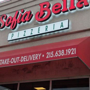 sofiabella pizza  Very nice neighborhood, more like the suburbs than Philly
