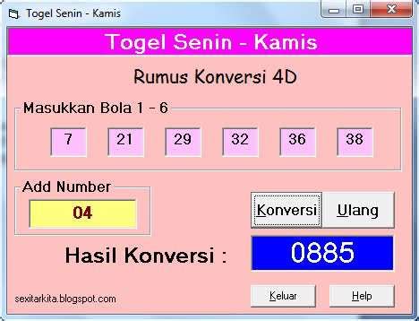 software nomor togel  HASIL NOMOR 