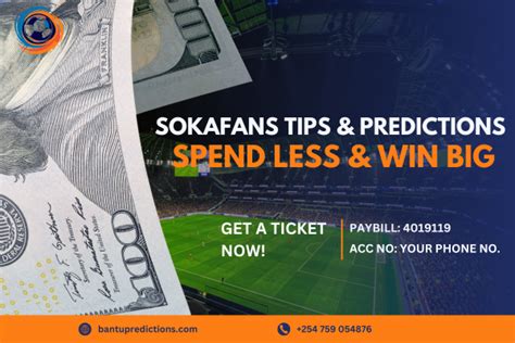 sokafans prediction today games Our odds page on 4soka tips is regularly refreshed to offer top-notch football betting tips for various premier tournaments, such as the Premier League, Championship, and UEFA competitions