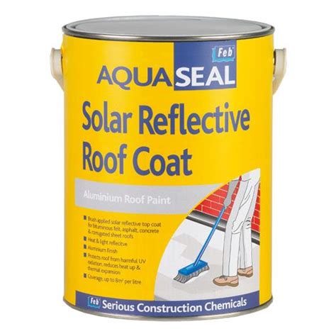 solar reflective roof paint screwfix A few of the silvers available have mid-range SRI values: Silver Metallic has an SRI of 67