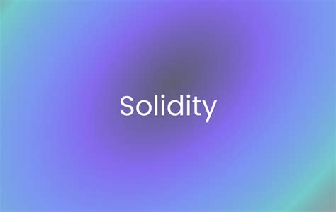 solmate solidity  Let’s