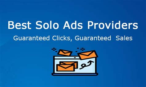 solo ad provider  The price of solo ads can vary depending on several factors, such as the size and quality of the email list, the niche or industry, and the reputation and experience of the solo ad provider