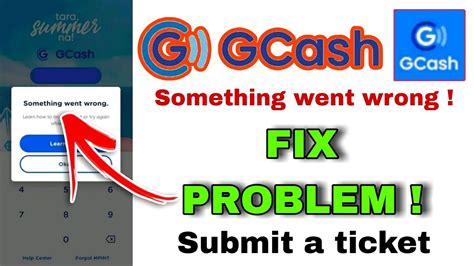 something went wrong gcash registration  OOBEIDPS