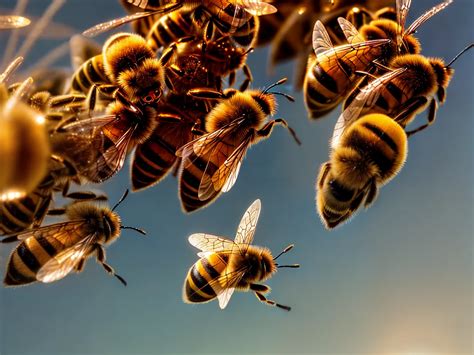 sonhar com muitas abelhas voando  e observe as abelhas saindo de suas caixas seguindo a rota do nascer do sol