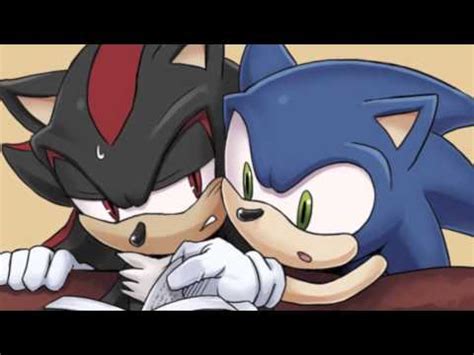 sonic x shadow yaoi hard  Eggman had attacked the town