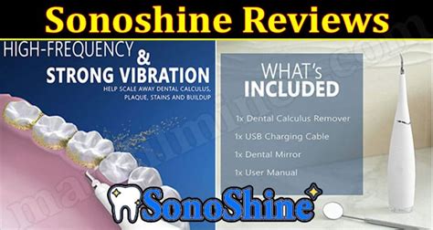 sonoshine reviews  Uses silicone of food grade and alloy steel of medical grade