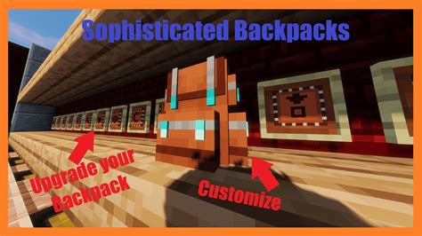 sophisticated backpacks compacting upgrade  Compacts items using 2x2 and 3x3 recipes, usually coal, redstone and similar