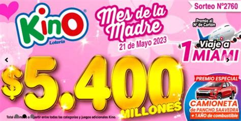 sorteo kino 2760  El sorteo KINO hace parte de los sorteos de LA LOTERIA DE