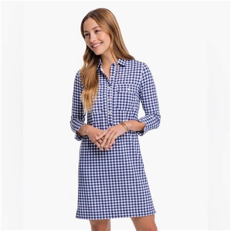 southern tide jessica gingham dress  $99