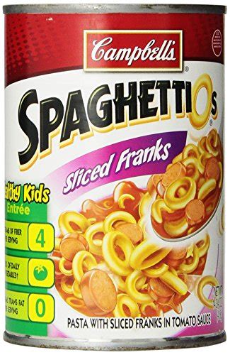 spaghettios with franks discontinued  A sudden craving for one particular childhood foodstuff lured me to an aisle of my local grocery store that I don’t