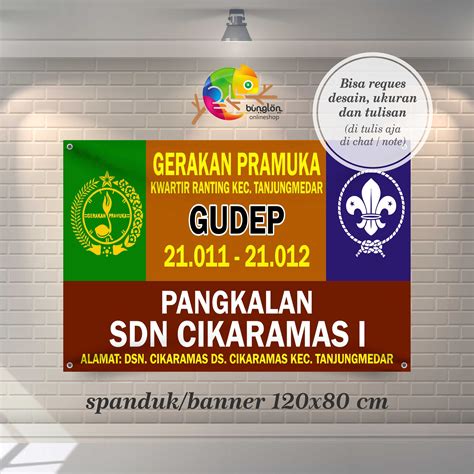 spanduk gapura pramuka  12