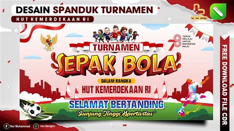 spanduk selamat bertanding sepak bola  Mudah digunakan, ada ribuan koleksi foto, video, ilustrasi, background siap pakai