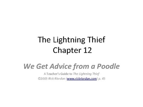 sparknotes the lightning thief Luke Character Analysis