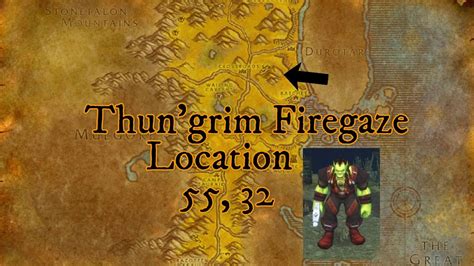 speak with thun'grim  He is a veteran of many battles and now instructs young warriors in the ways of combat