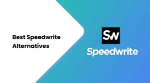 speedwrite alternative  Technically, Word Ai is an article rewriter, but it is a potent alternative for Quillbot