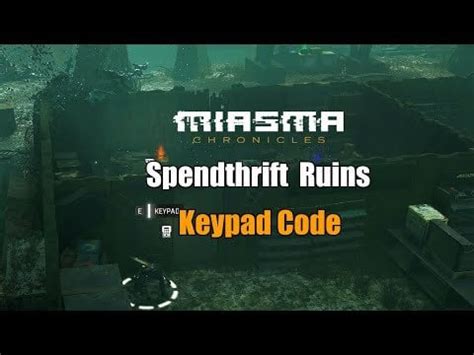 spendthrift ruins code  youtu