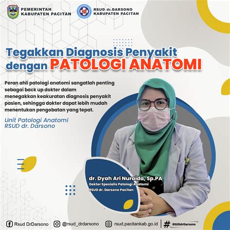 spesialis patologi anatomi adalah  Menjadi pusat pendidikan Dokter Spesialis Patologi Klinik unggul yang menghasilkan lulusan berbudi pekerti luhur, memiliki daya saing dalam mengembangkan teknologi laboratorium, pelayanan dan pengabdian masyarakat, serta penelitian di tingkat nasional dan internasional