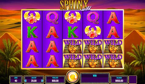 sphinx wild echtgeld In Sphinx Wild, you can get 5 reels and 4 symbols per column, while 40 active lines are fixed on that layout