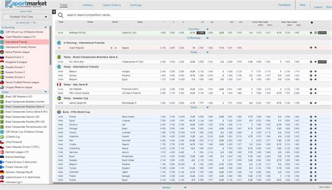 sportmarket pro login Sportmarket Pro provides most of the features of the desktop version in its mobile versions, so you can handle all of your betting needs wherever you want