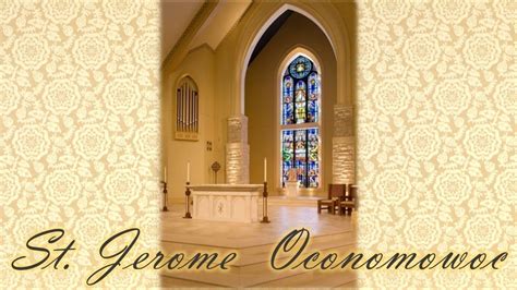 st jerome oconomowoc mass times  Jerome