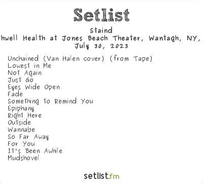 staind setlist 2023  Previous concerts