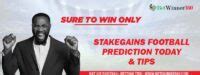 stakegains predictions today This means that spotting value can be a tough task