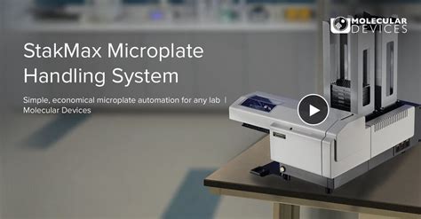 stakmax system integrated  Pro Software, the StakMax Microplate Handler can hold up to 50 plates and facilitates barcode reading