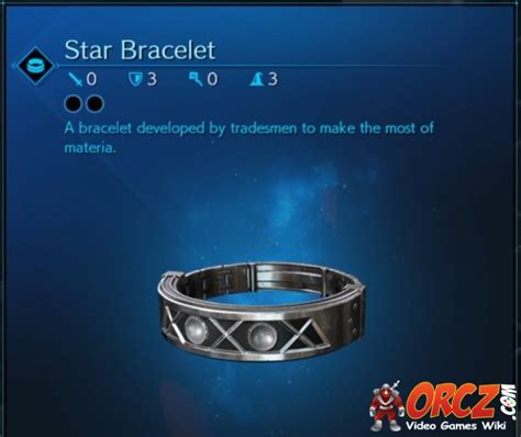 star bracelet ff7 remake <samp> This page will indicate a list of all the Armor Pieces in Final Fantasy VII Remake which will include its description and values</samp>