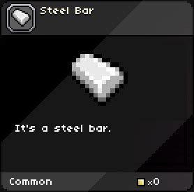 starbound steel bar  Below is a list of all the items that can be