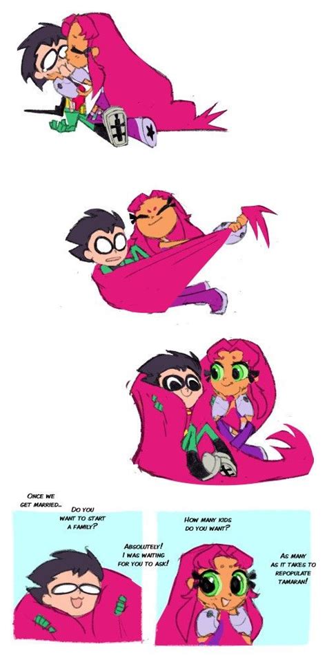 starfire x robin Robin meets Raven at the shady No-Tell Motel in this Cartoon Hook-Up, but are they really destined to be with each other?Facebook - (real name Princess Koriand'r), or "Star" for short, is one of the main characters of the Teen Titans series