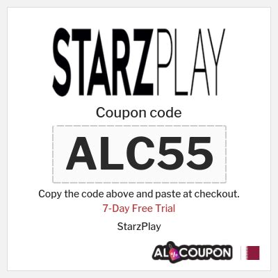 starzplay promo code  *on selected plans