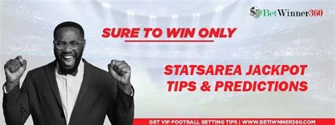 statarea jackpot prediction  We give up to 100% correct football prediction tips of Over 1