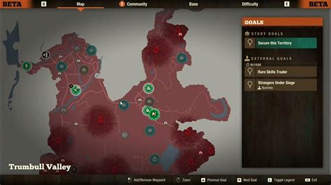 state of decay 2 trumbull valley electricity outpost  3 State of Decay 2 Maps – Cascade Hills Map