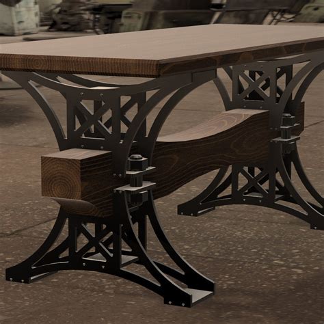 steampunk dining table  Global shipping available