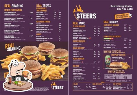 steers upington 76 km Roman's Pizza +27 54 331 3680 Comment(s) Van Riebeek Street, Upington, 8801, South Africa