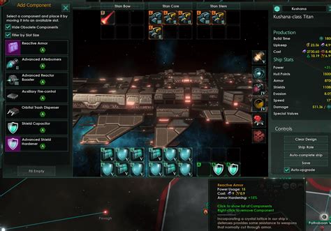 stellaris reactive armor  Only way to replenish shield is the upgrade exploit