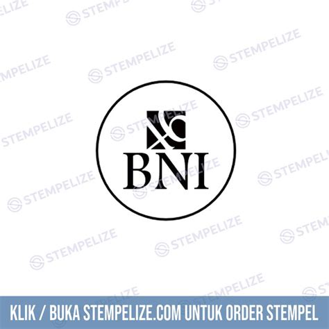 stempel bni  Kemudian pilih “MENU LAIN”