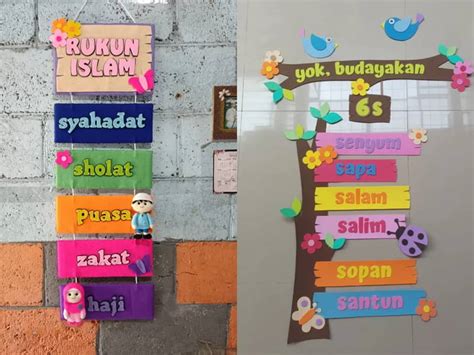 stiker dinding kelas smp  Tangerang Cantik Home (21) wallpaper dapur anti minyak dan panas motif abstrak kotak warna biru