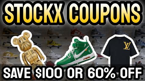 stockx discount codes Use code CRMOCTTPRCT for 10% off*, no minimum