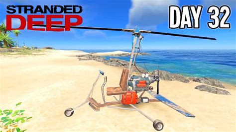 stranded deep gyrocopter parts missing  (its small print on the game screen bottom left/right corner