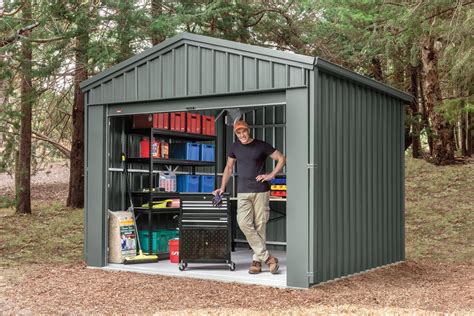 stratco shed sizes and prices  Choose from both flat and gable roof styles, and a huge range of garage sizes from small