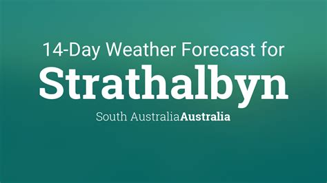 strathalbyn weather 14 day forecast  Air Quality Fair