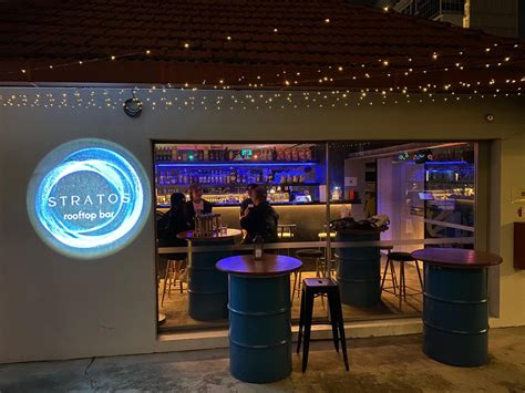 stratos rooftop bar photos  Please purchase a beverage to support the establishment *Payment to made by PayNow or Cash on the day of event