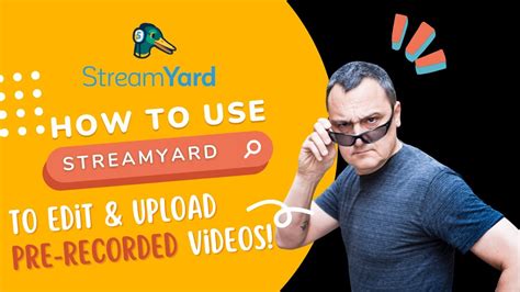 streamyard upload video Here Is The Extremely Easy Way To Add INTRO and OUTRO Videos To Your Live Stream Videos On Streamyard