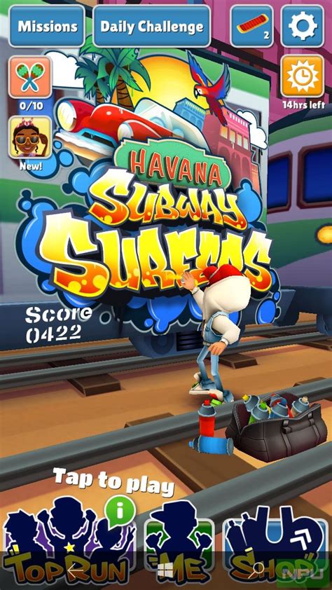 subway surfers havana download 0 delay  In any case, you will have to go running between train cars