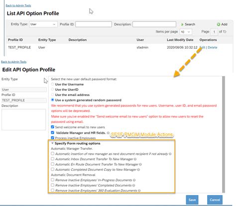 successfactors api guide  If the user is locked, go to Admin Center Reset User Account